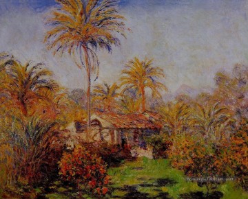  bord Peintre - Fermette à Bordighera Claude Monet